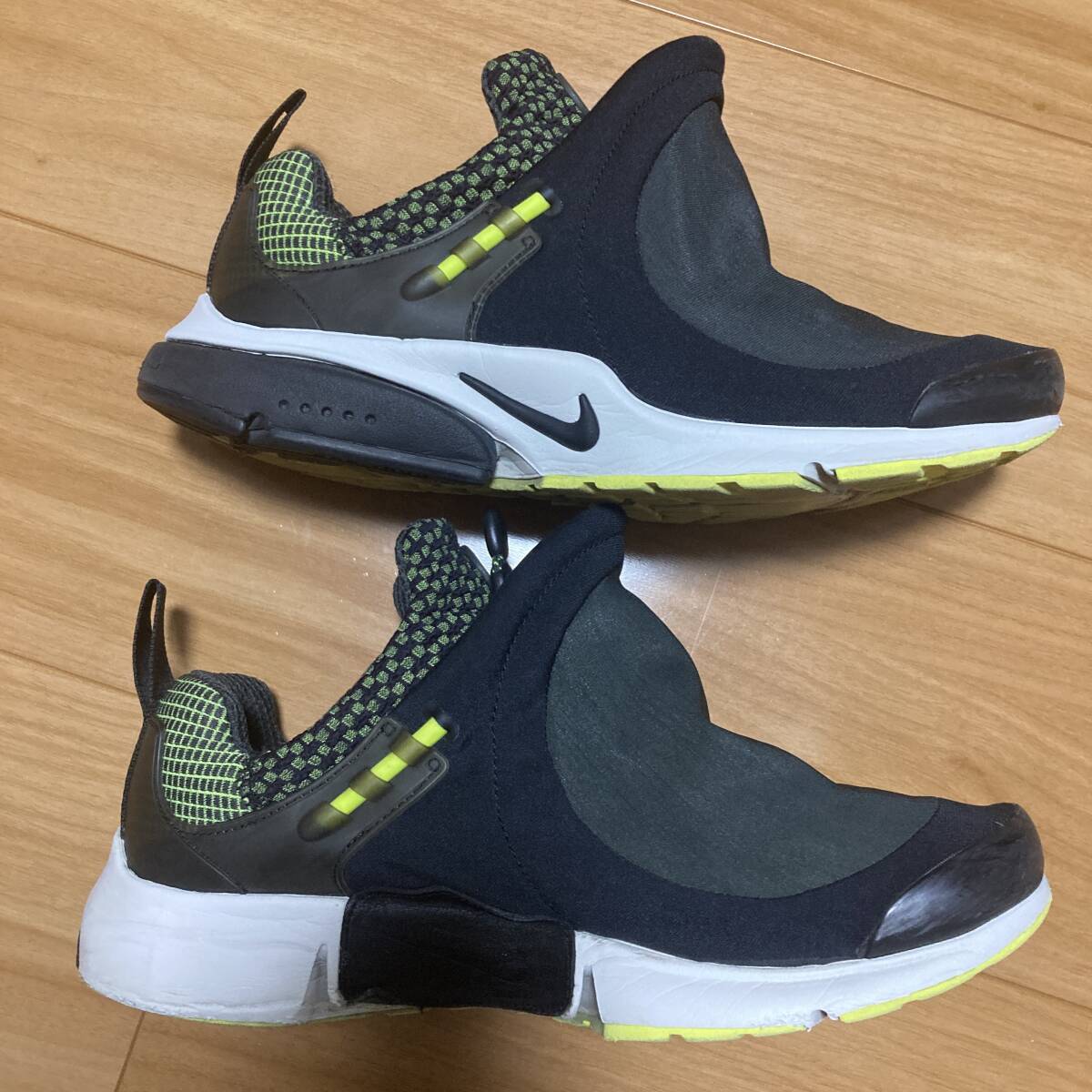 ■美品 正規品■コムデギャルソン HOMME PLUS■ナイキ エア プレスト テント スニーカー■US9 27cm■NIKE AIR PRESTO TENT CDG■2019SS■黒_画像3