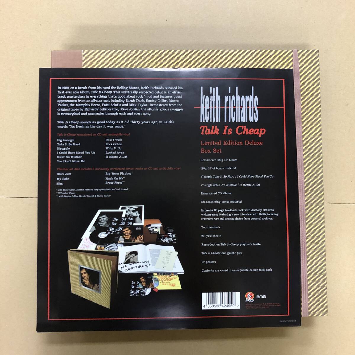 ■ Keith Richards キース・リチャーズ / トーク・イズ・チープ 30周年記念限定盤DXボックスセット【LP】BMGCAT322DBOX_画像7