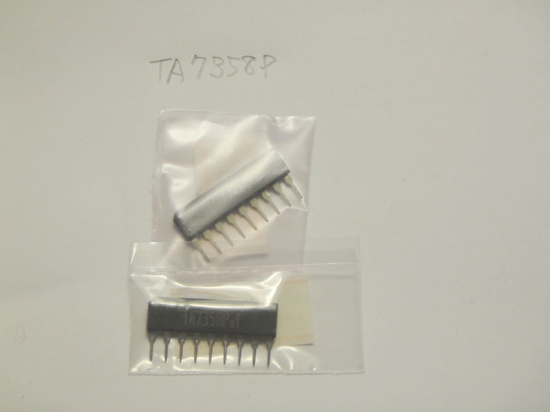TA7358P 東芝 ＦＭフロントエンドIC 2個セット_画像1