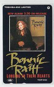 9-h402 ボニーレイット BonnieRaitt テレカ_画像1