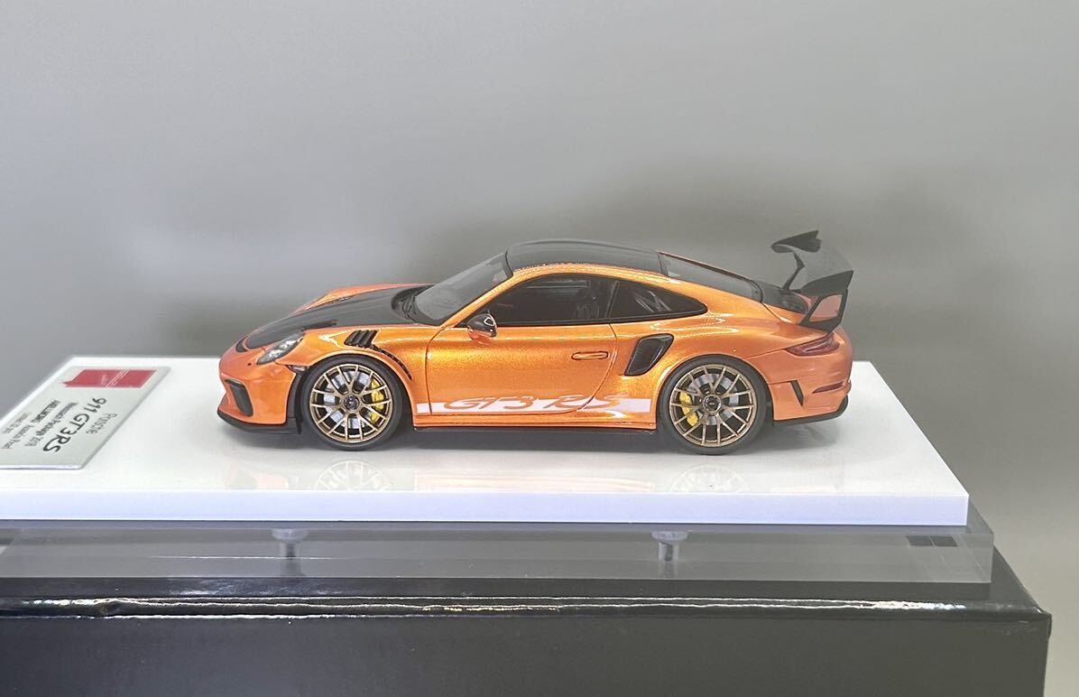 アクセルワークス メイクアップ アイドロン Porsche 911 GT3 RS Arancio Pearl Axellworks Porsche Eidolon Make Upの画像3