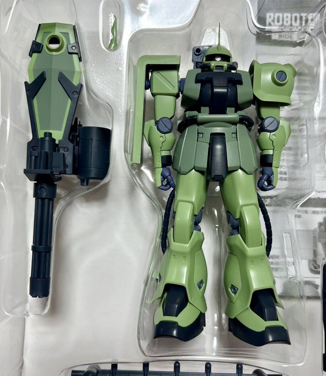 開封のみ　ROBOT魂 ザク　F2型　測距手用　ver.A.N.I.M.E. ※ザメル砲台パーツはありません※ ロボット魂 機動戦士ガンダム_画像2