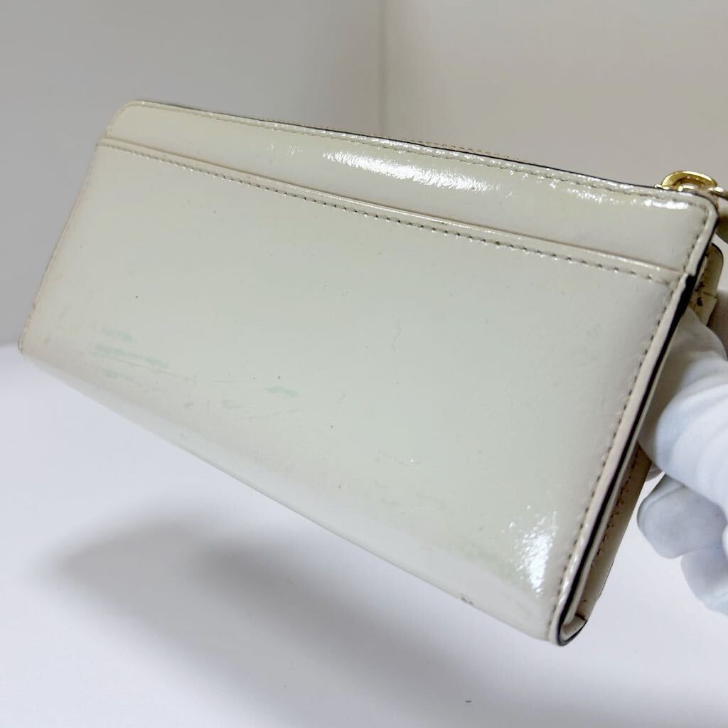 ★kate spade ケイトスペード 4点セット★ 長財布＆折り財布＆カードケース　ホワイト　ブラック　ピンク 【USED】0208K