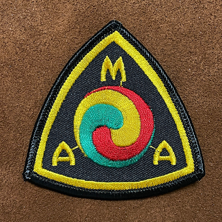 AMA ビンテージ ワッペン ハーレーダビッドソン モーター系 デッドストック バイカー ヴィンテージパッチ AMA MEDIUM SIZE Vintage Patch_画像3