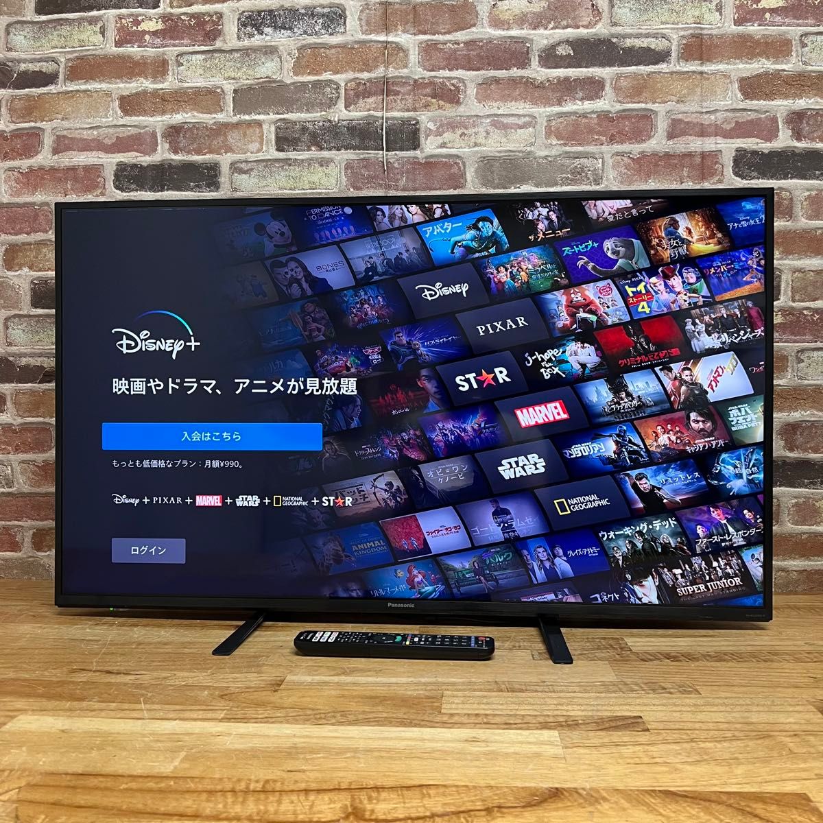 パナソニック 40V型 4Kダブルチューナー内蔵 液晶テレビ TH-40JX750 スマートビエラ ネット動画 2021年製