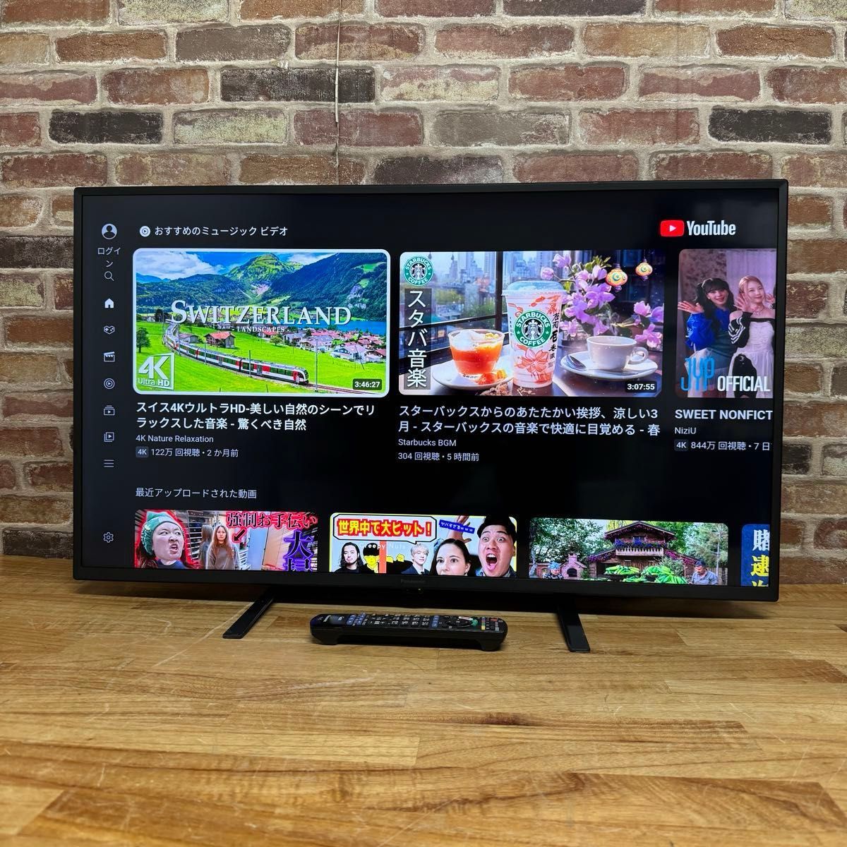 パナソニック 40V型 4Kダブルチューナー内蔵 液晶テレビ TH パナソニック 40V型 4Kダブルチューナー内蔵 液晶テレビ TH