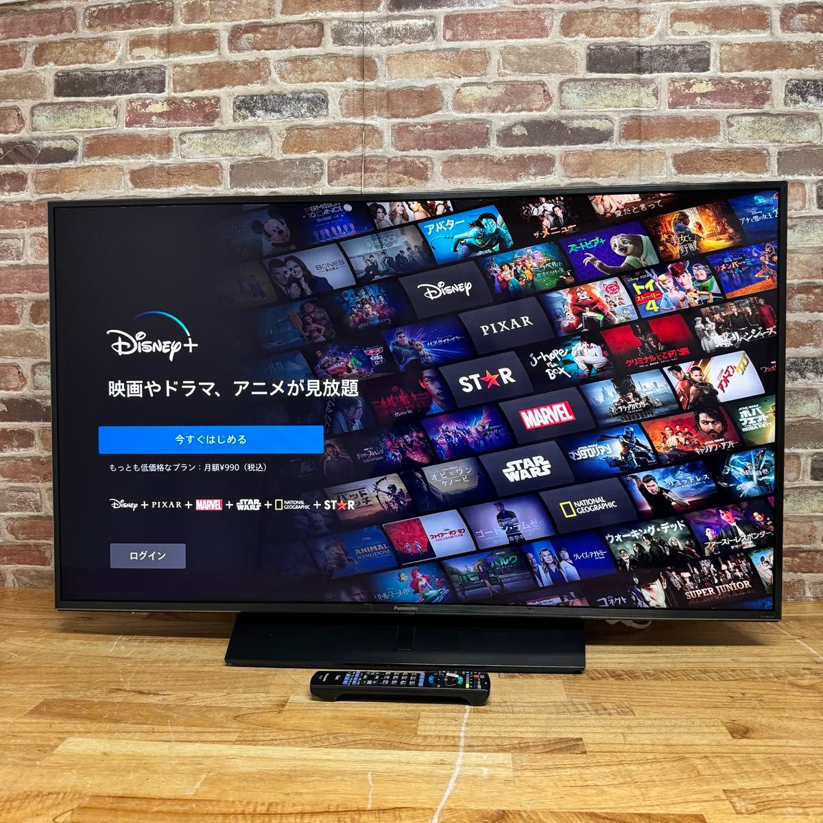 パナソニック 49V型 4Kダブルチューナー内蔵 液晶テレビ ビエラ 転倒防止スタンド搭載 TH-49HX850 2020年製