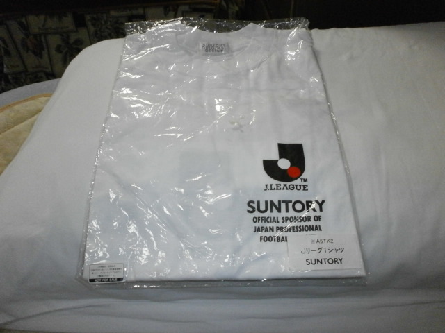 未使用品 Jリーグ サントリーシリーズ Tシャツ SUNTORY 非売品の画像1