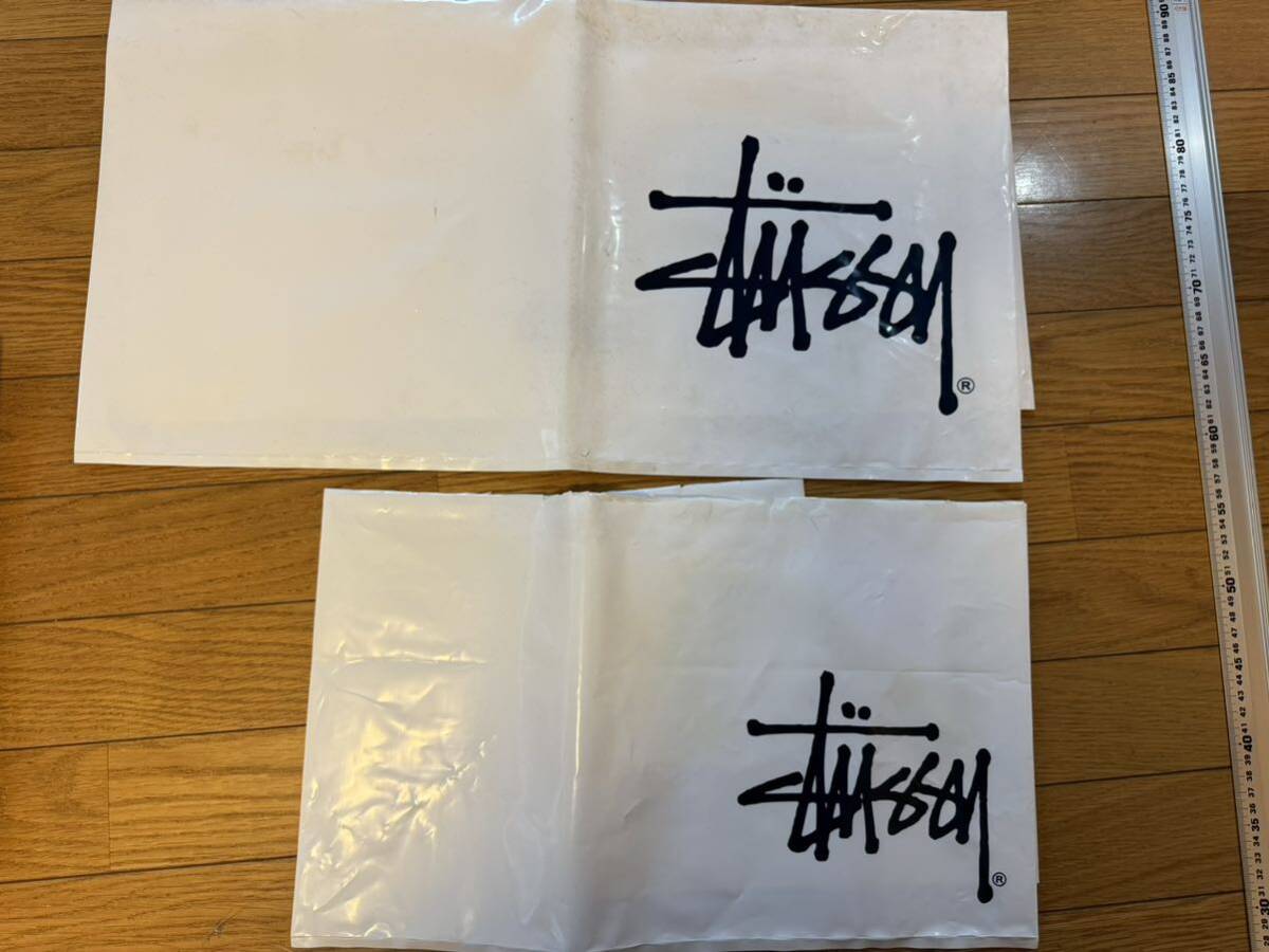 STUSSY OLD 非売品 ショッパー SET ヴィンテージ チャプト 紙袋 S2Cマニア ステューシー 1990-2005 ノベルティ ステッカー藤原ヒロシnigo_画像7