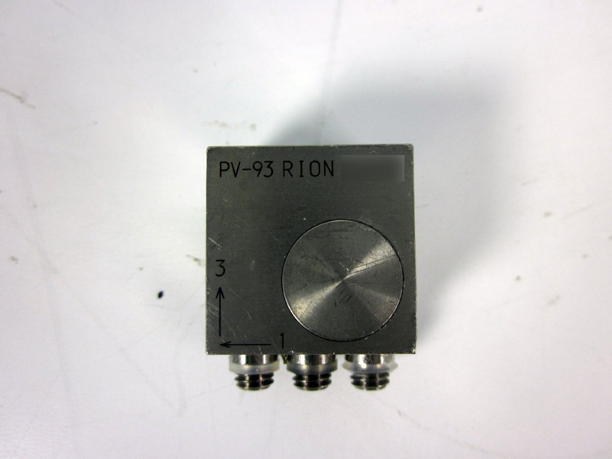 【中古】三方向圧電型加速度ピックアップ PV93 リオン RION x02050 ★送料無料★◇4