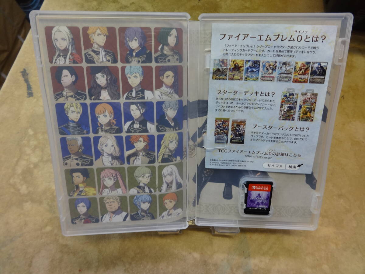 X754 スイッチソフト ファイアーエムブレム 風花雪月 中古品_画像3