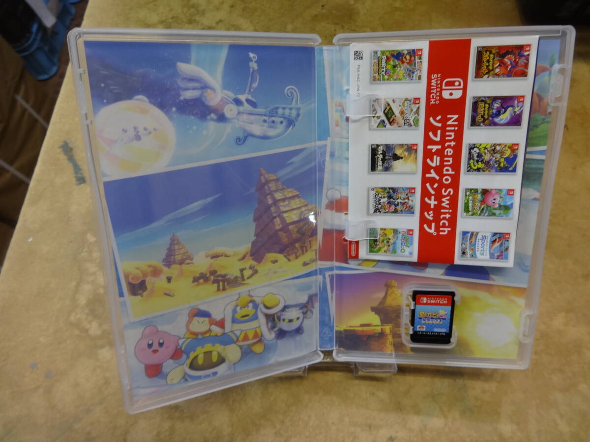 X757 スイッチソフト 星のカービィ Wii デラックス 中古品_画像3