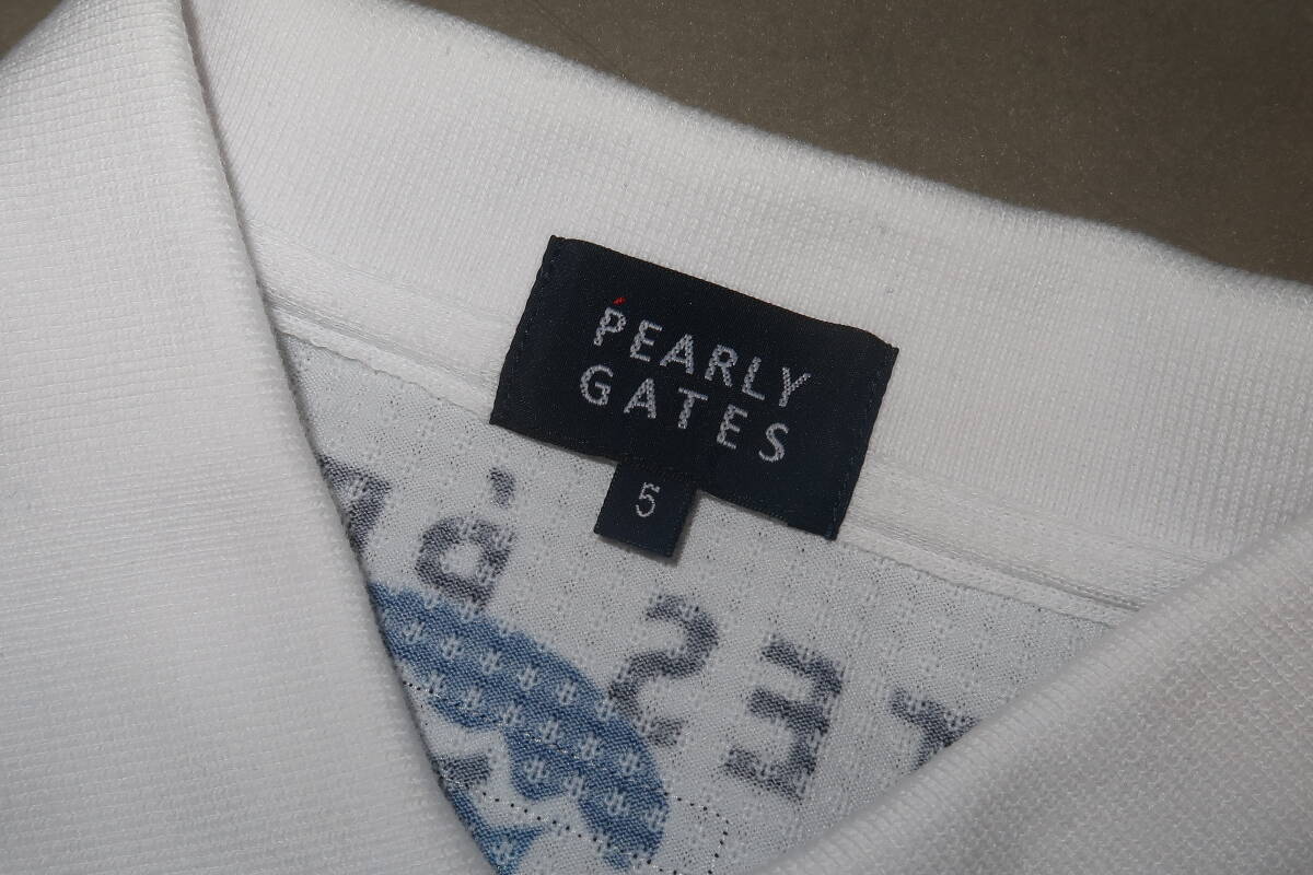 PEARLY GATES パーリーゲイツ メンズ トップス 半袖 シャツ サイズ：5_画像3