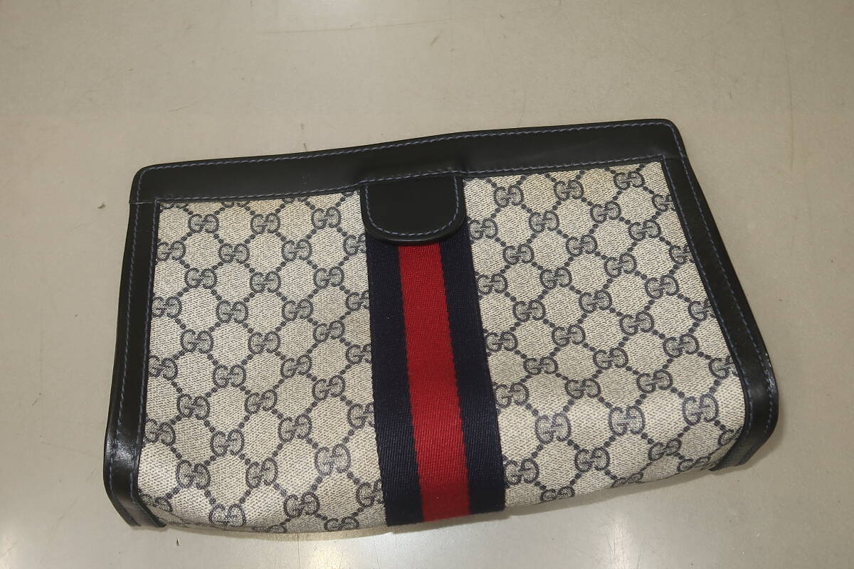 GUCCI グッチ シェリーライン セカンドバッグ クラッチバッグ