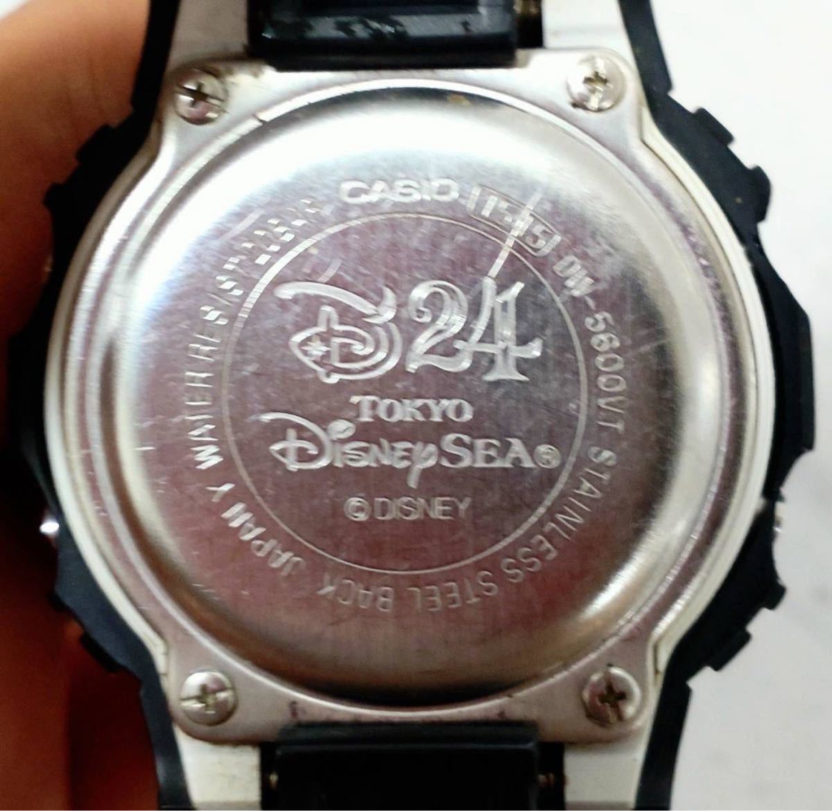 ■美品■ G-SHOCK x Disney SEA DW-5600VT Gショック ディズニーシー コラボ 限定品 CASIO カシオ 動作良好品 腕時計 時計 ミッキー_画像7