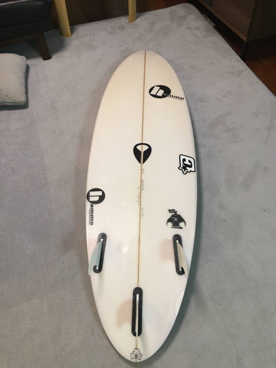 hammo surfboards　中古ボート【フィン付き】手渡し限定_画像2