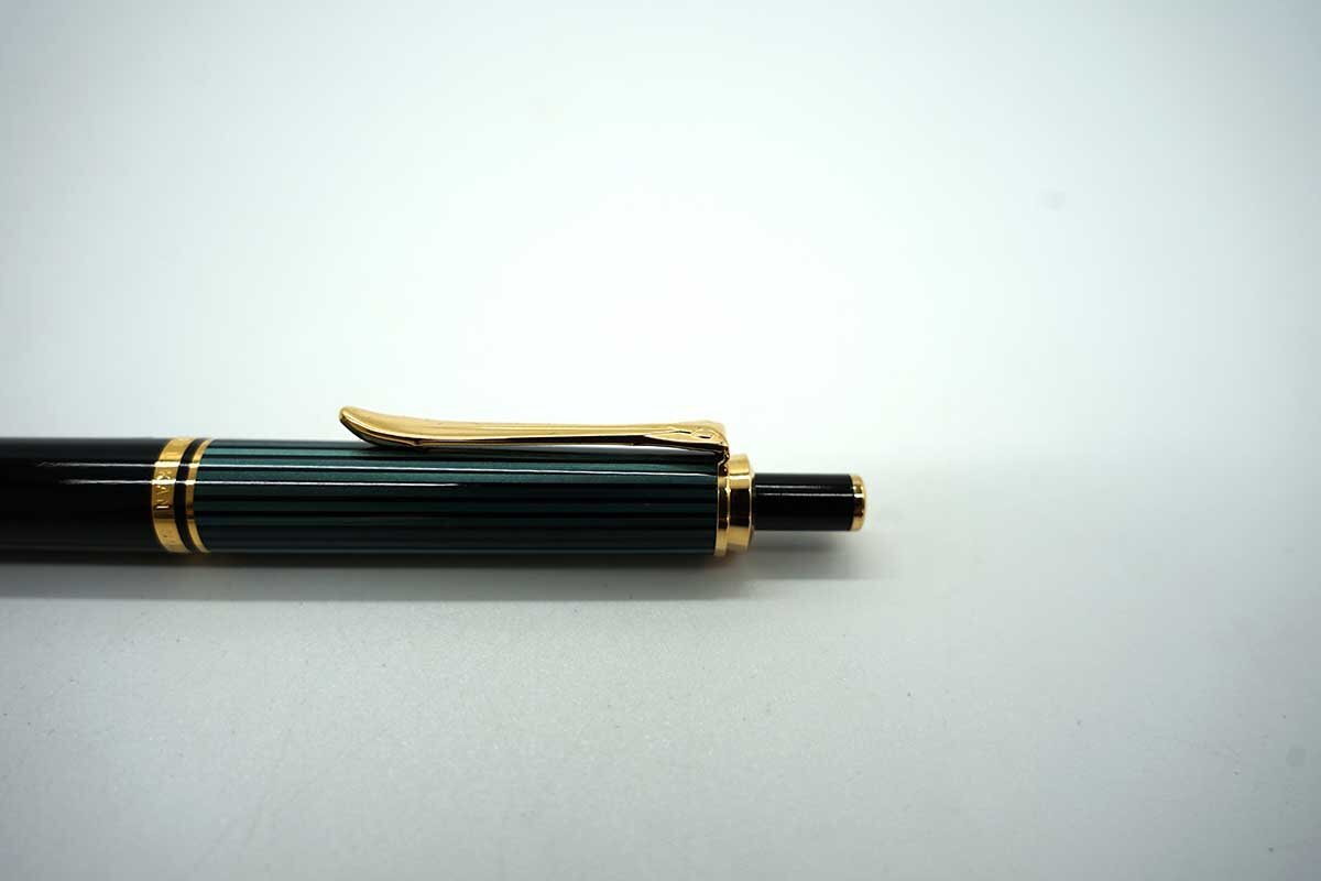 ③^PELIKAN пеликан Hsu be полоса SOUVERAN knock тип автомобиль - авторучка зеленый полоса зеленый . механический карандаш 