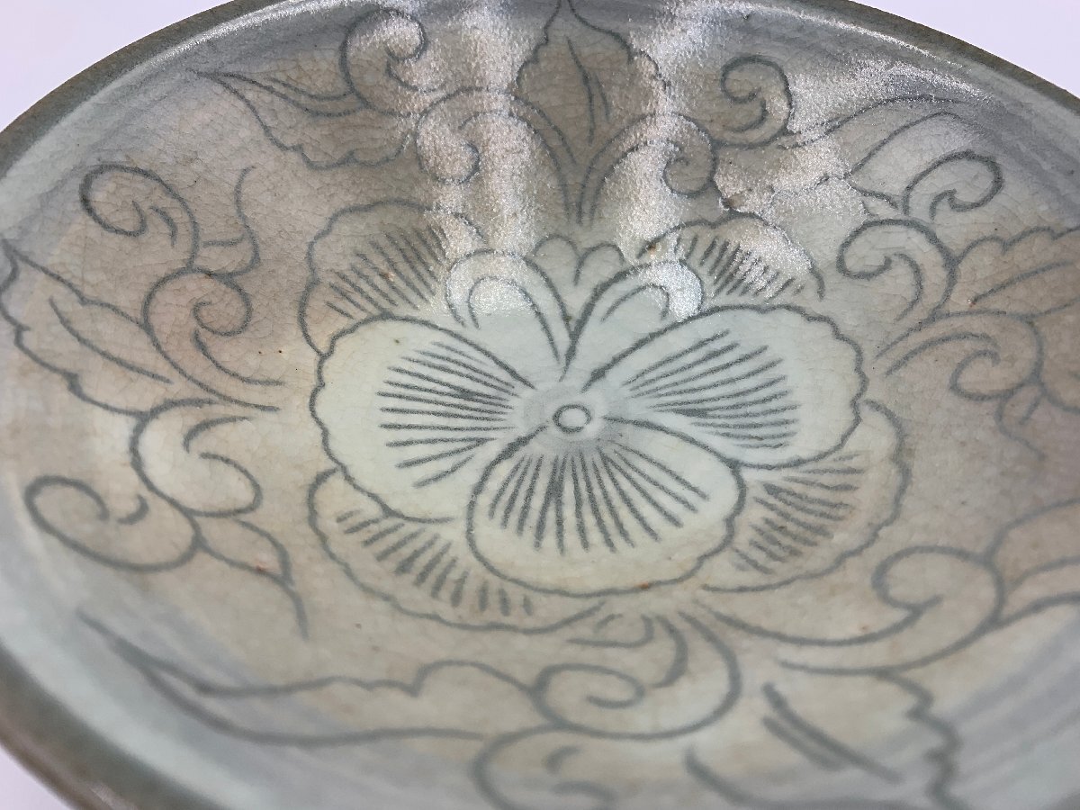 **[ unused goods ] Kyoyaki ceramics . comfort . plate Japanese-style tableware (S0316)