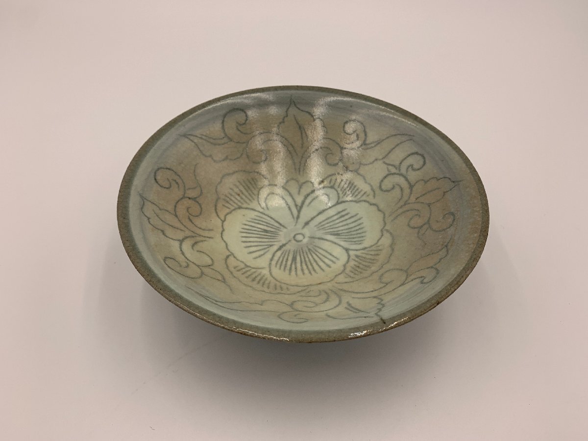 **[ unused goods ] Kyoyaki ceramics . comfort . plate Japanese-style tableware (S0316)