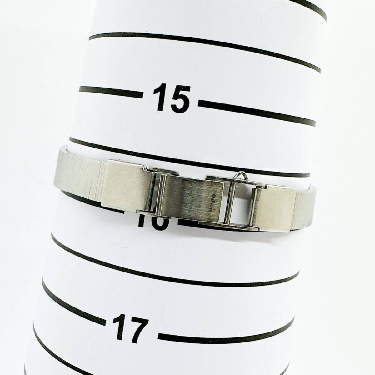 03318 オメガ OMEGA 稼働品 デビル DE VILLE レディース 腕時計 手巻き レクタンギュラー シルバーカラー アンティーク ヴィンテージの画像7