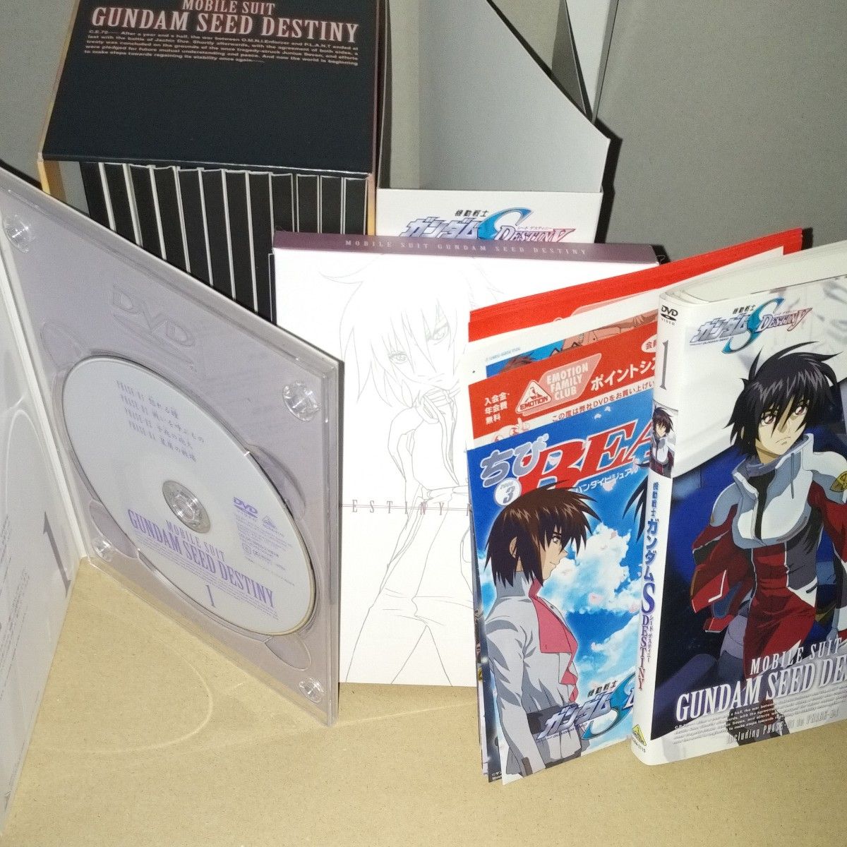 ★美品/セル版★機動戦士ガンダムSEED DVD-BOX +SEED DESTINY 単巻版 全13巻セット TVシリーズ全話収録