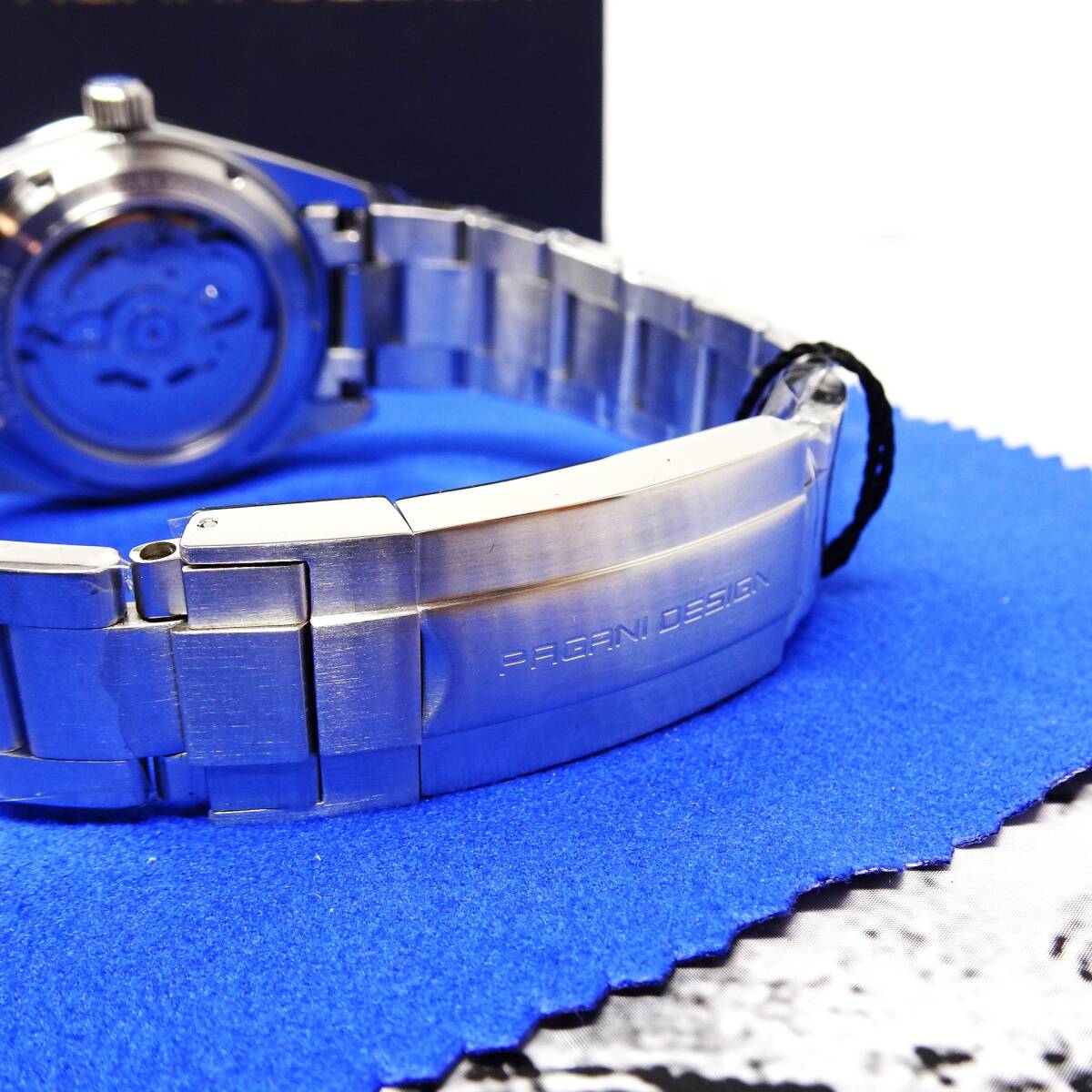 送料無料〓新品〓腕時計 メンズ パガーニデザインブランド・ PAGANI DESIGN 機械式・NH35Ａ オマージュウォッチ・フルメタルモデルD-1751_画像4