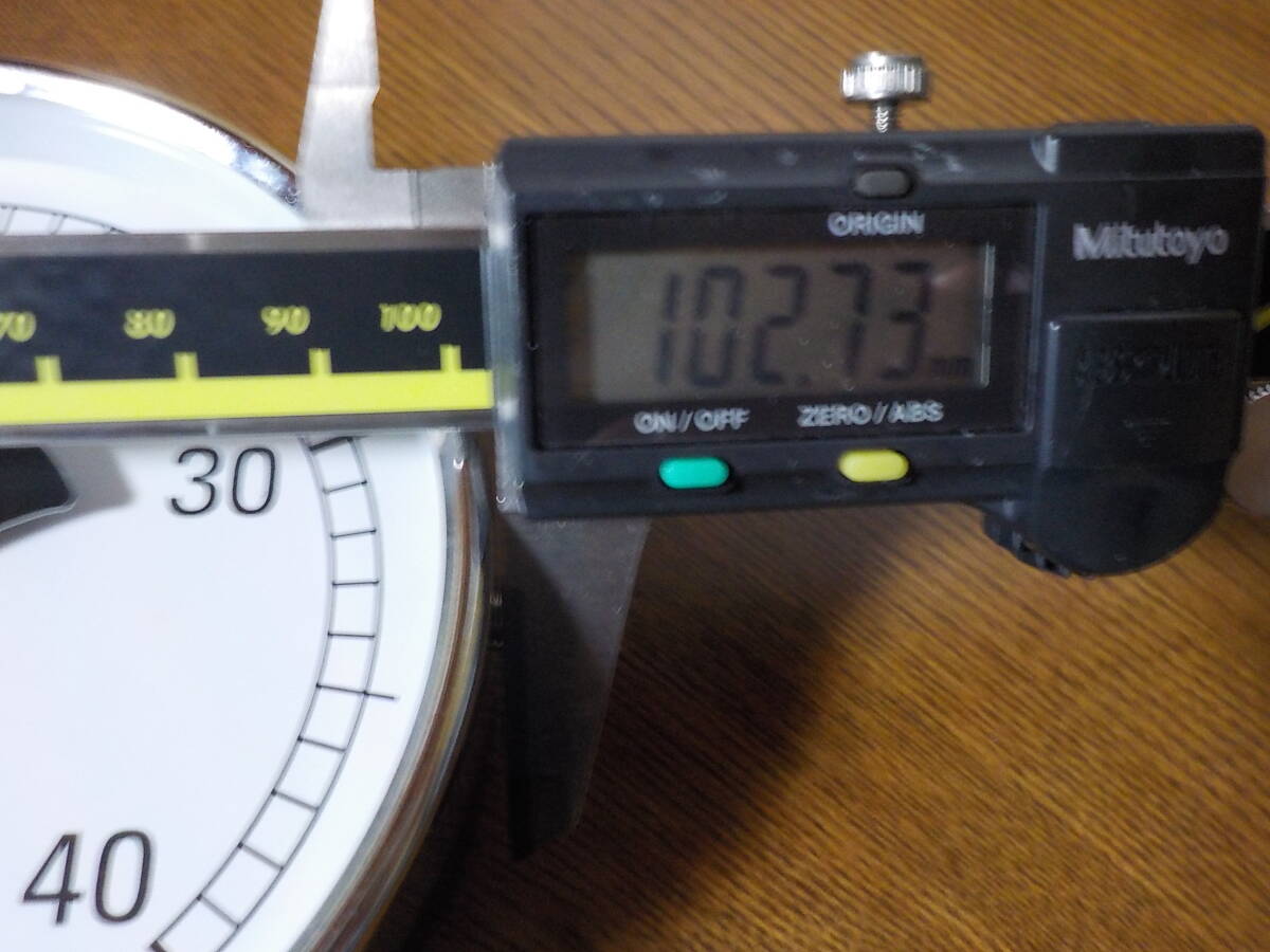  selling out! junk! Φ100 pressure gauge 40MPa Yamamoto meter YAMAMOTO KEIKI PF3/8 not yet . regular..