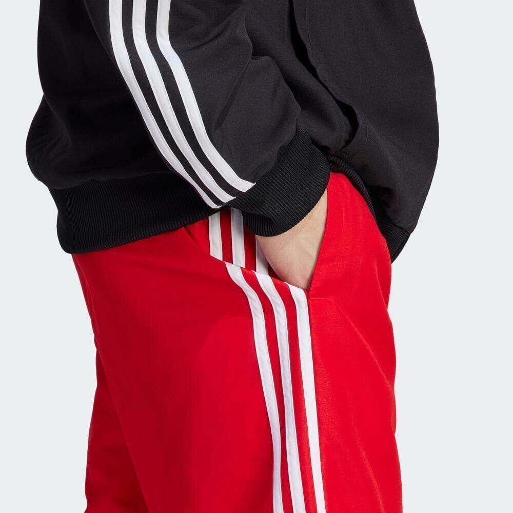 送料230円 adidas 【L】セットアップ ジャージ アディダス 新品 上下 スポーツ カジュアル 運動 上着 長ズボン ジャケット 黒 赤 6060の画像5