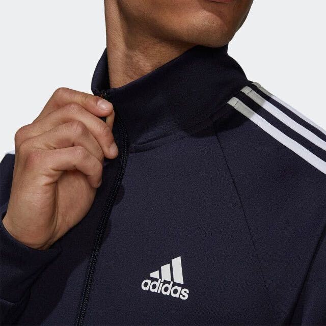  новый товар не использовался adidas [2XL] выставить джерси Adidas верх и низ спорт casual движение верхняя одежда длинные брюки жакет темно-синий темно-синий 8802