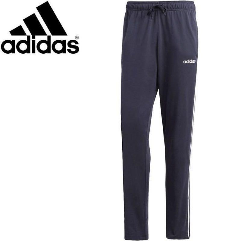 ★送料230円 adidas パンツ 【L】定価5489円 ジャージ アディダス スポーツ カジュアル 運動 ズボン 紺 0457 長ズボン ロングパンツ_画像1