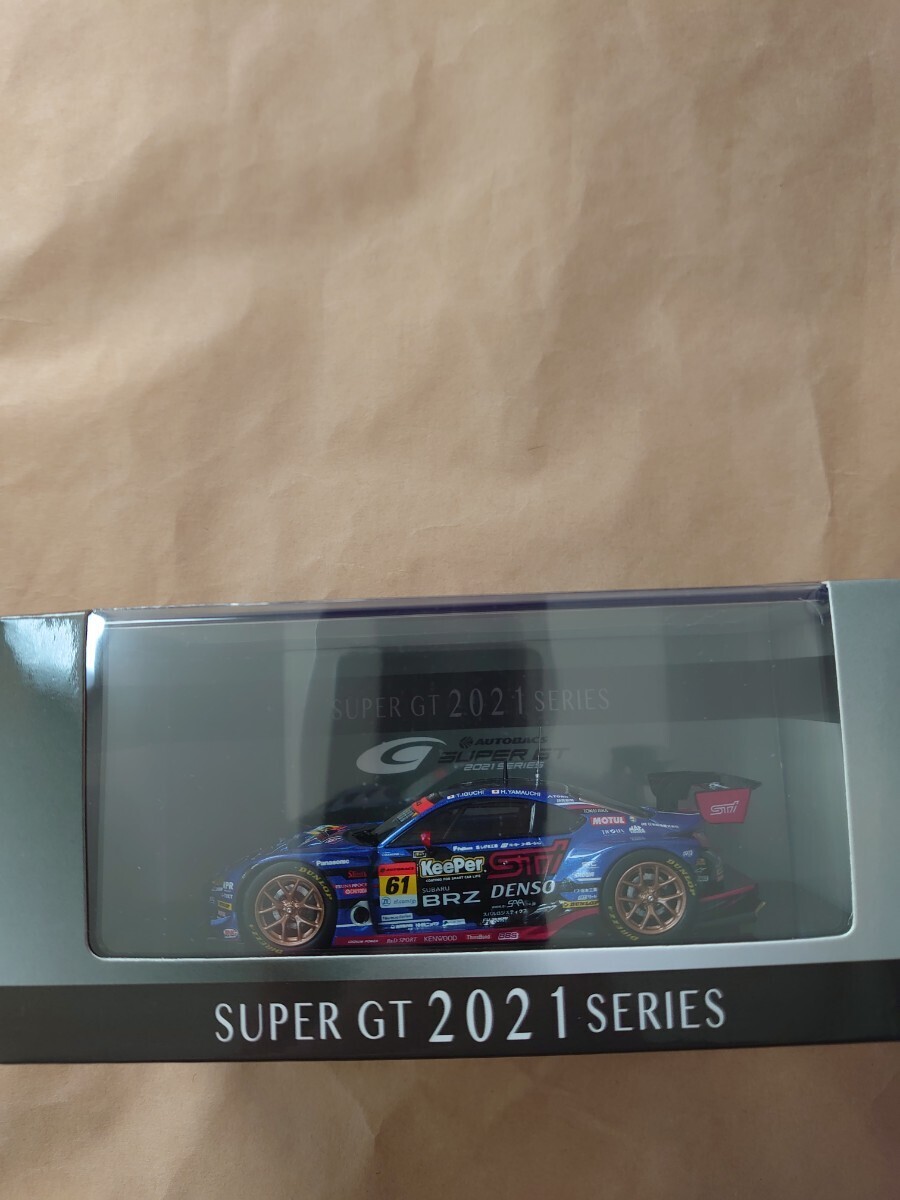  unopened goods EBBRO EBBRO SUPER GT 1/43[SUBARU BRZ R&D SPORT GT300 2021] final product 