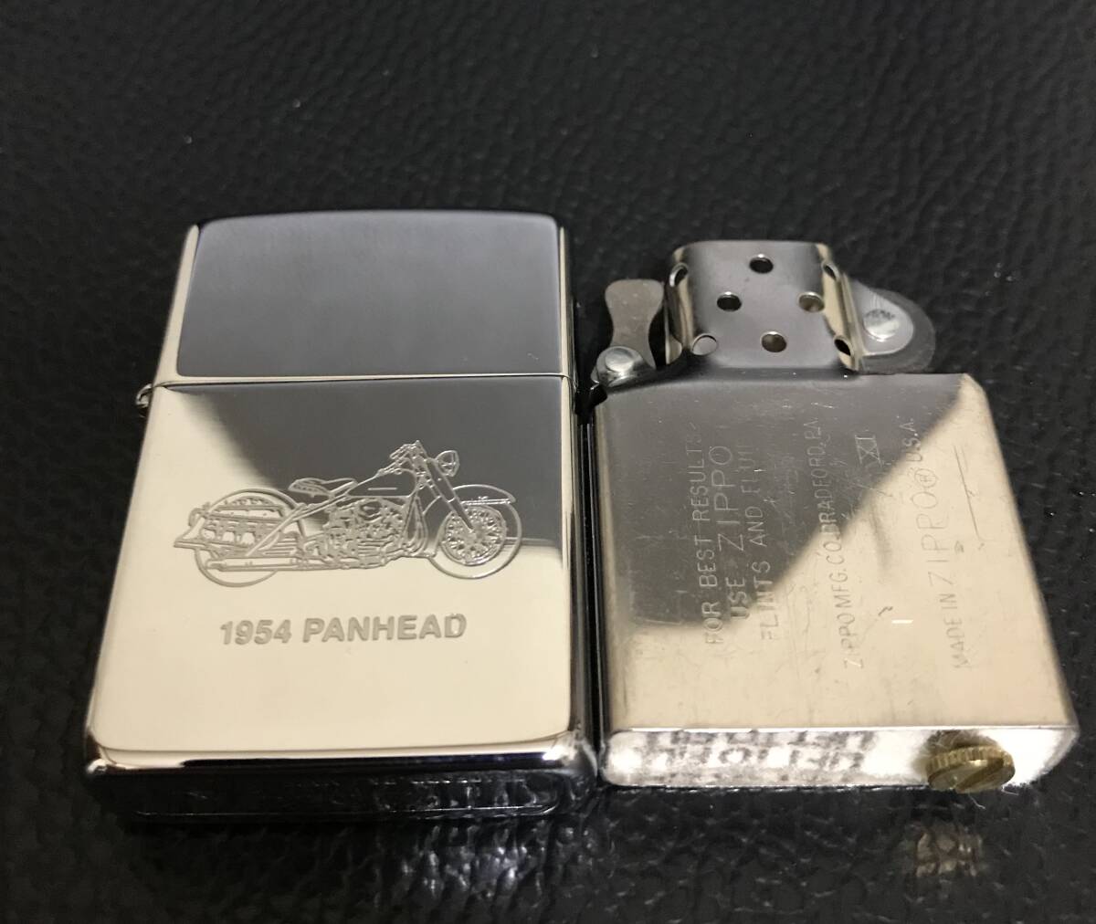 ★★★★ ZIPPO (未使用) ZIPPO 1954 PANHEAD ★希少・ヴィンテージ★ZIPPO ジッポー★ I - XI- 1995年製造_画像9