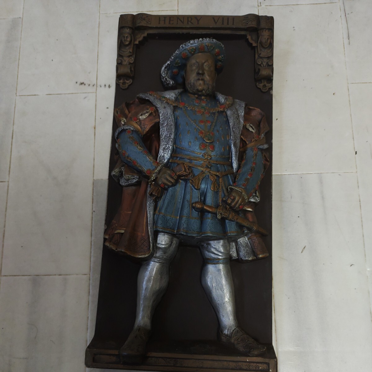 MARCUS 　ヘンリー8世　壁掛け　オブジェ　イングランド製