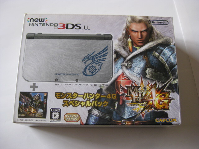 ☆　Nintendo 3DSLL　モンスターハンター4G　スペシャルパック　外箱　付属品