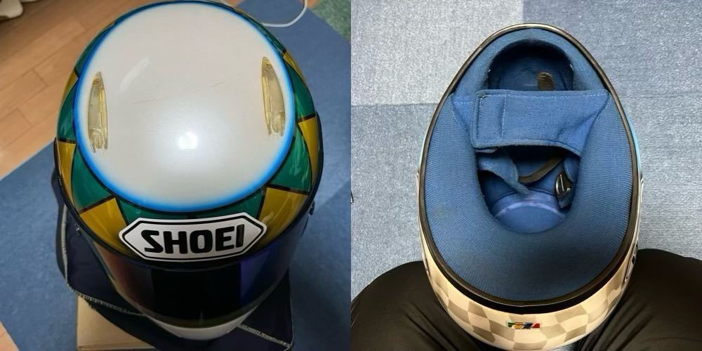 SHOEI X-FOUR II スネルSA95 Mサイズ ヘルメットの画像7