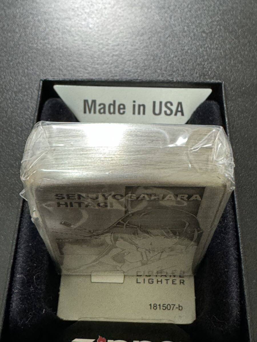 zippo 化物語 戦場ヶ原ひたぎ 蟹 限定品 銀仕上げ 両面デザイン zippo 化物語 戦場ヶ原ひたぎ 蟹 限定品 銀仕上げ 両面デザイン