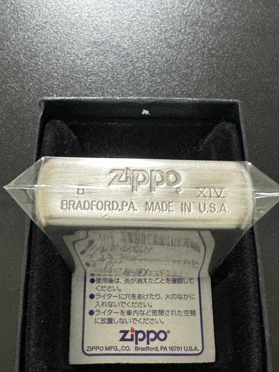 zippo SILK JUSTICE GRAND PRIX 限定品 シルクジャスティス 1998年製 年代物 競馬 両面デザイン デットストック シリアルナンバー NO.242