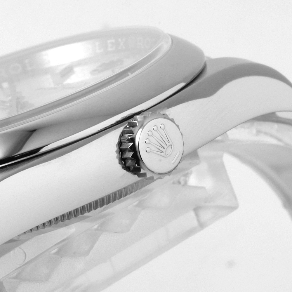 ロレックス オイスターパーペチュアル 116000 ホワイト バー ランダム番 中古 メンズ 腕時計_画像7