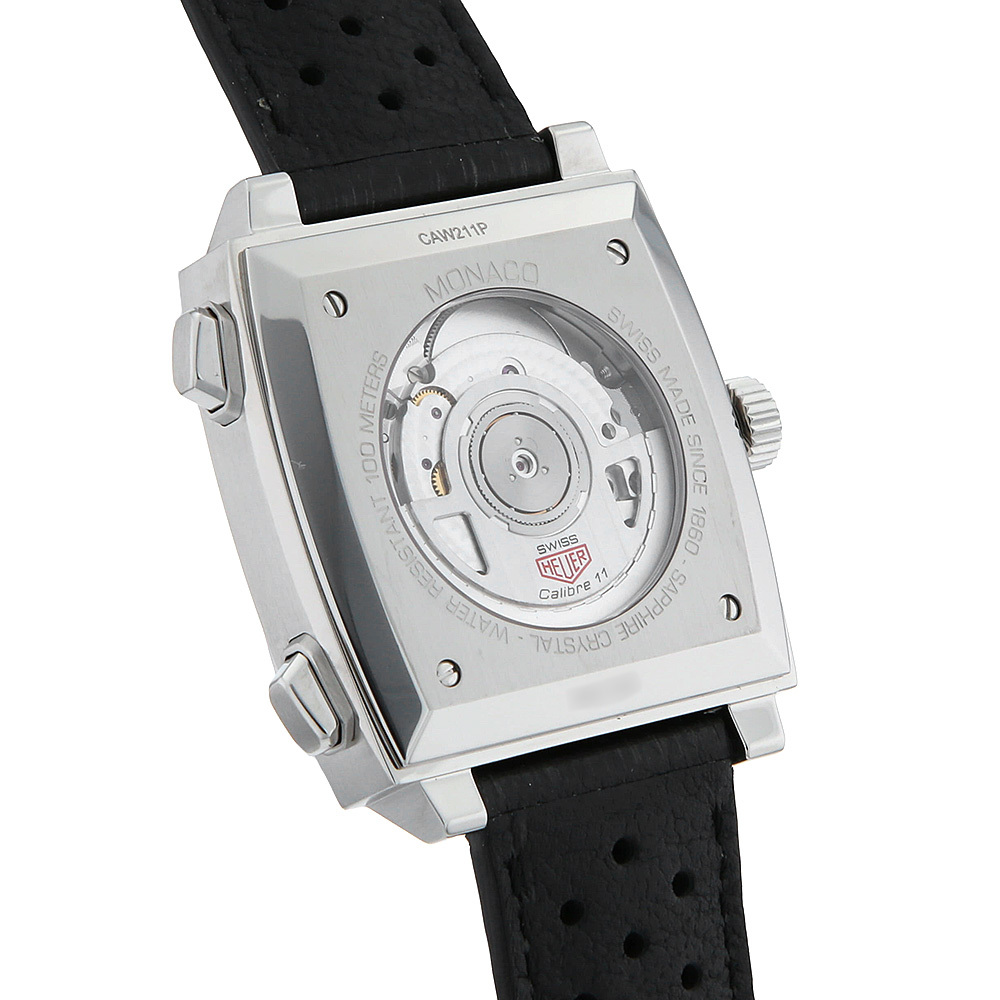  TAG Heuer Monaco chronograph kyali bar 11 CAW211P.FC6356 used men's wristwatch 
