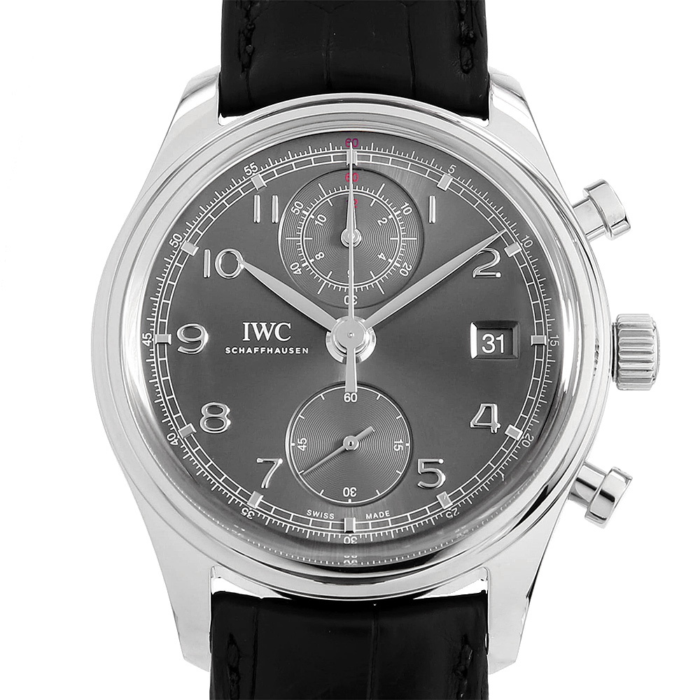 IWC ポルトギーゼ クロノグラフ IW390404 中古 メンズ 腕時計