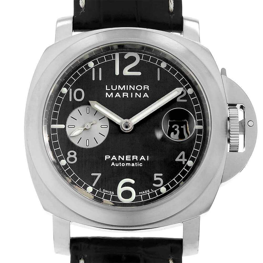  Panerai Luminor Marina PAM00086 E номер б/у мужские наручные часы 