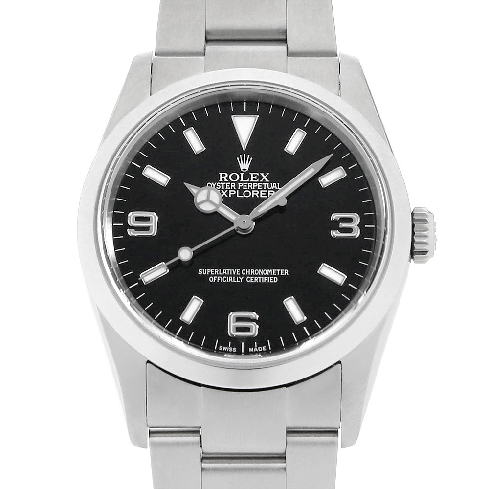 Rolex Explorer I 114270 D прошел подержанные мужские часы