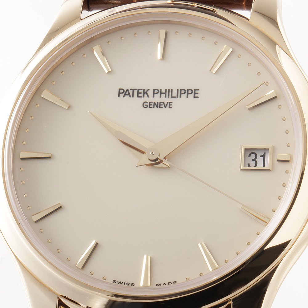  Patek Philip Calatrava off .sa-5227J-001 used men's wristwatch 