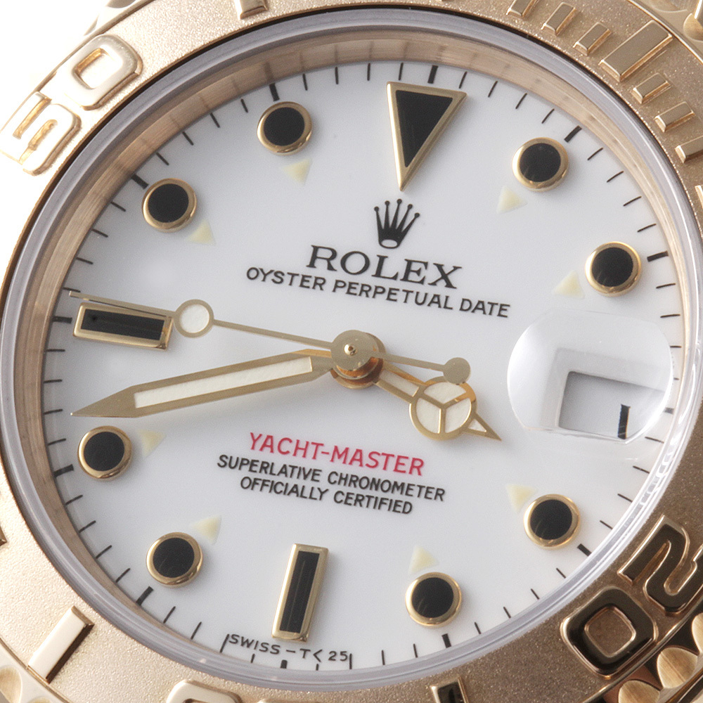 ロレックス ヨットマスター 68628 ホワイト T番 中古 ボーイズ(ユニセックス) 腕時計_画像6