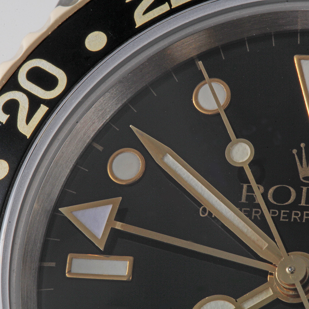 ロレックス GMTマスターII 16713 ブラック 5列 ジュビリーブレス S番 中古 メンズ 腕時計_画像8