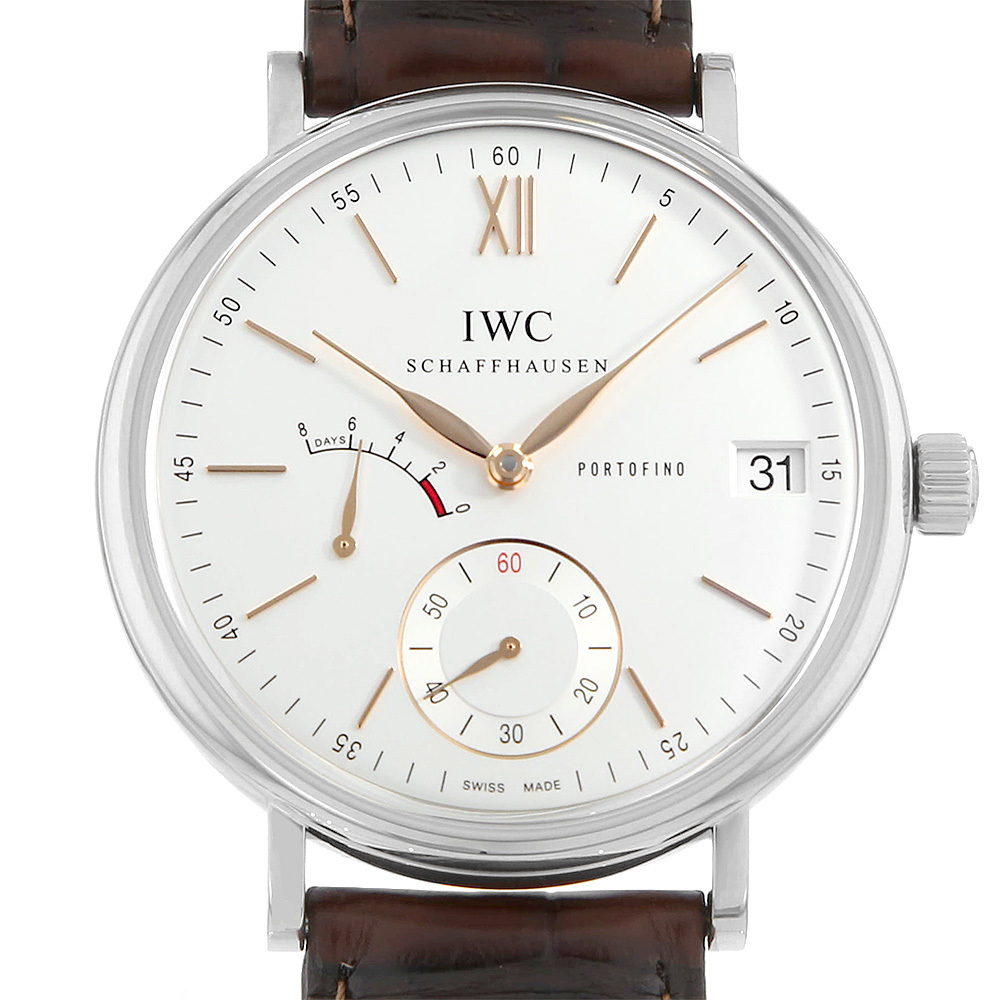 IWC ポートフィノ ハンドワインド 8デイズ IW510103 中古 メンズ 腕時計