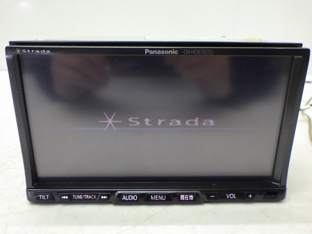 パナソニック　ストラーダ　CN-HDS700TD　HDDナビ　CD　DVD　2007年　240322134_画像1