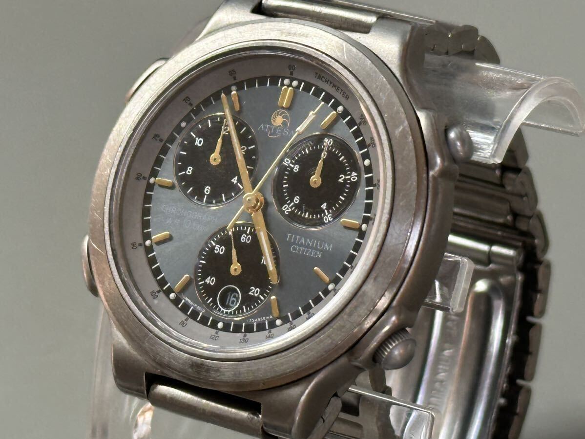 送料無料商品 | 公式 オンライン 1円〜◇シチズン CITIZEN アテッサ ATTESA クロノグラフ アテッサ