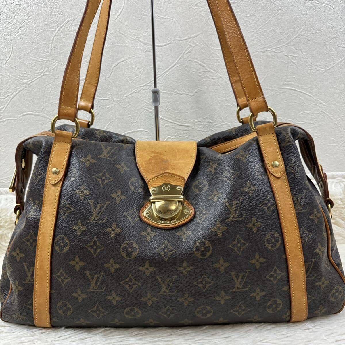 LOUIS VUITTON ルイヴィトン ストレーザ PM M51186 モノグラム トートバッグ ショルダーバッグ ハンドバッグ レディース