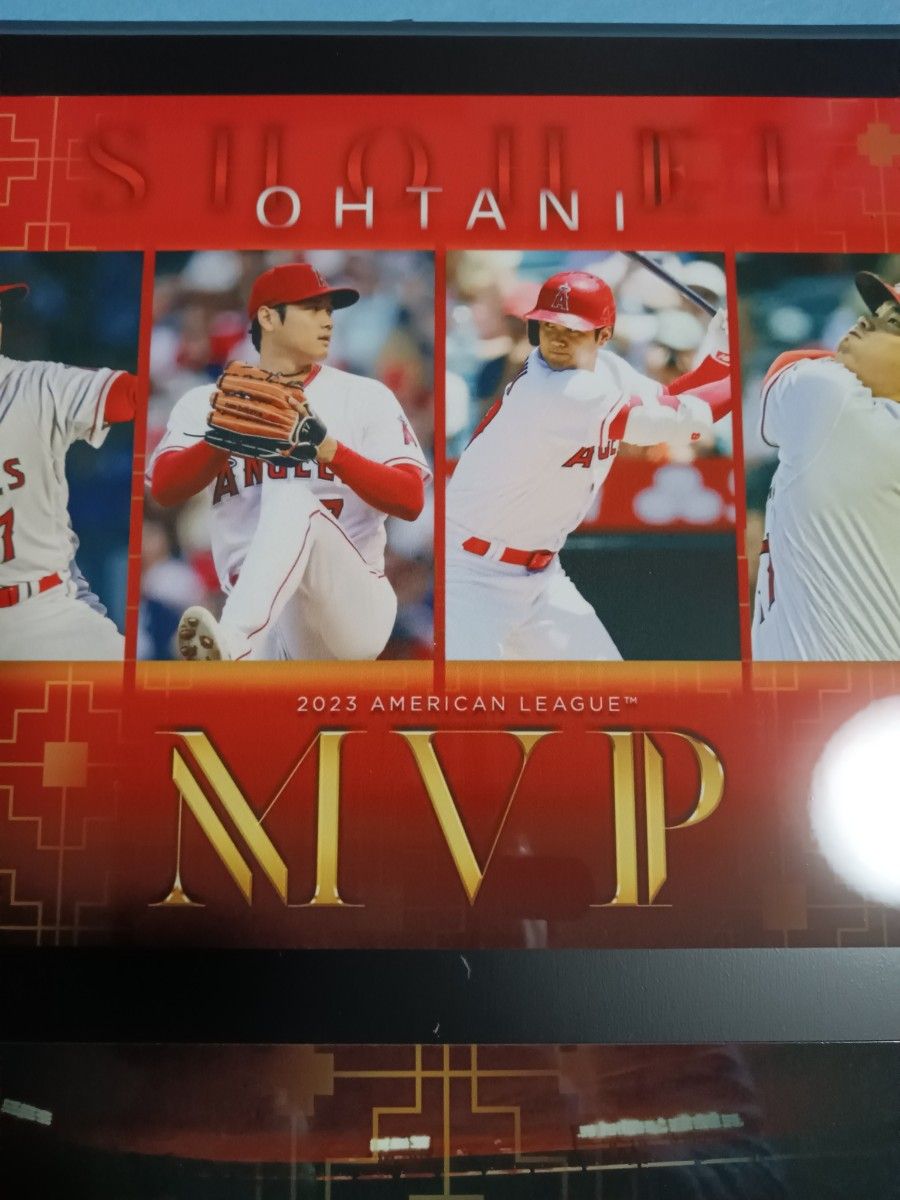 大谷翔平選手 フォトフレーム エンゼルス MVP Fanatics 額装済 写真